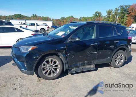 2018 Toyota Rav4 Hybrid Limited from USA, damaged, VIN JTMDJREV6JD200396
